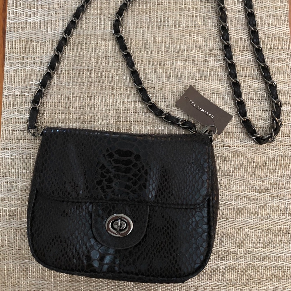 π The Limited Black Crossbody NWT - Picture 1 of 5